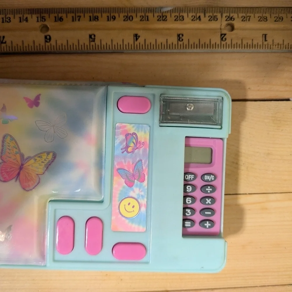 Colorful Butterfly Pencil Case
